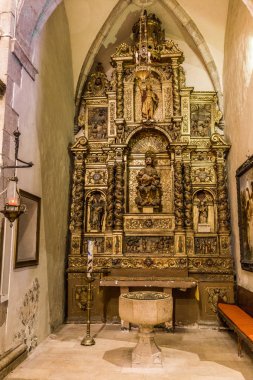 İspanya, Katalonya, Cadaques,Esglesia de Santa Maria yaz 2019