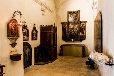 İspanya, Katalonya, Cadaques,Esglesia de Santa Maria yaz 2019
