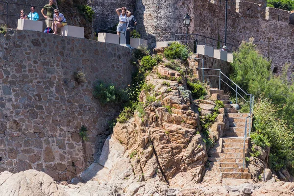 España Cataluña Costa Brava 2019 Calella Pineda Santa Susanna Malgrat — Foto de Stock