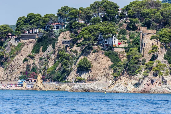 Spanya Katalonya Costa Brava 2019 Calella Pineda Santa Susanna Malgrat — Stok fotoğraf