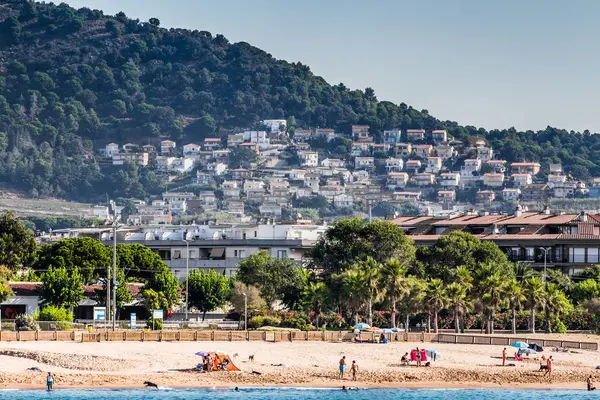 Spanya Katalonya Costa Brava 2019 Calella Pineda Santa Susanna Malgrat — Stok fotoğraf