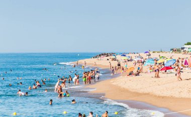 İspanya, Katalonya, Costa Brava 2019. Calella, Pineda, Santa Susanna, Malgrat de Mar, Blanes, Santa Cristina, Lloret de Mar, Tossa.