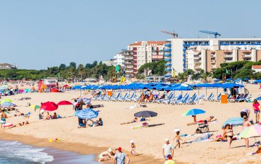 İspanya, Katalonya, Costa Brava 2019. Calella, Pineda, Santa Susanna, Malgrat de Mar, Blanes, Santa Cristina, Lloret de Mar, Tossa.