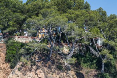 İspanya, Katalonya, Costa Brava 2019. Calella, Pineda, Santa Susanna, Malgrat de Mar, Blanes, Santa Cristina, Lloret de Mar, Tossa.