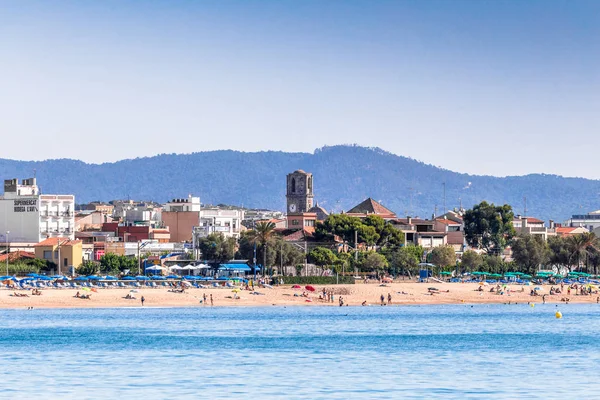 Espanha Catalunha Costa Brava 2019 Calella Pineda Santa Susanna Malgrat — Fotografia de Stock