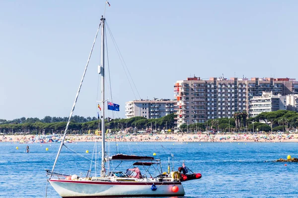 Spain Catalonia Costa Brava 2019 Calella Pineda Santa Susanna Malgrat — Stock Photo, Image