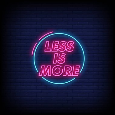 Hayat daha çok tuğla duvardaki neon levhadır.