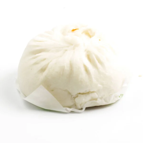 Chinese Steamed Bun Closed White Background — Stock Photo, Image