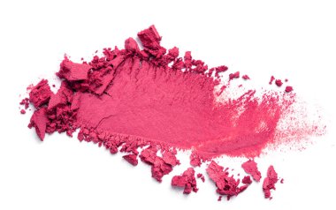 pembe toz toz beyaz izole