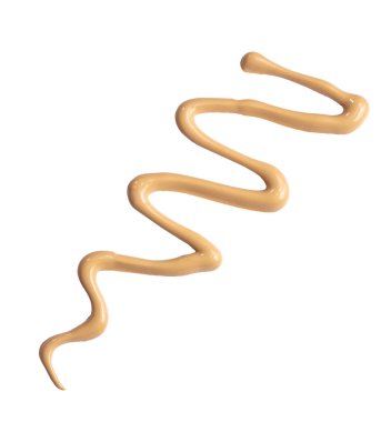 bej temel sıvı beyaz izole