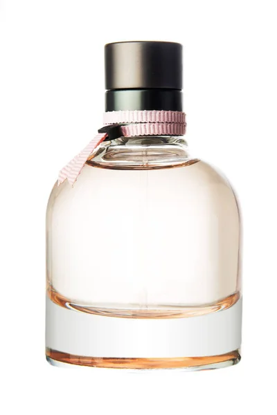 Botella Cosmética Aislada Blanco —  Fotos de Stock