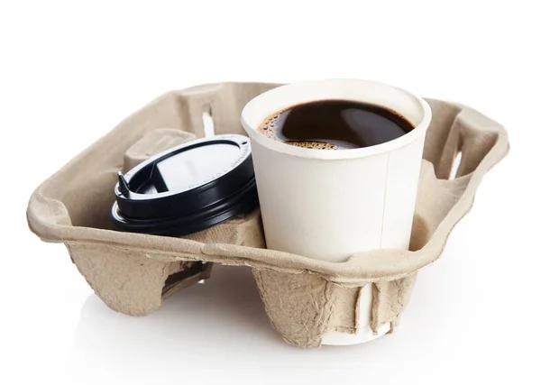 Kawa Zrobienia Gorący Poranny Napój Filiżance — Zdjęcie stockowe