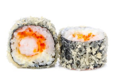 Asya gıda, pirinç ve deniz yosunu somon suşi