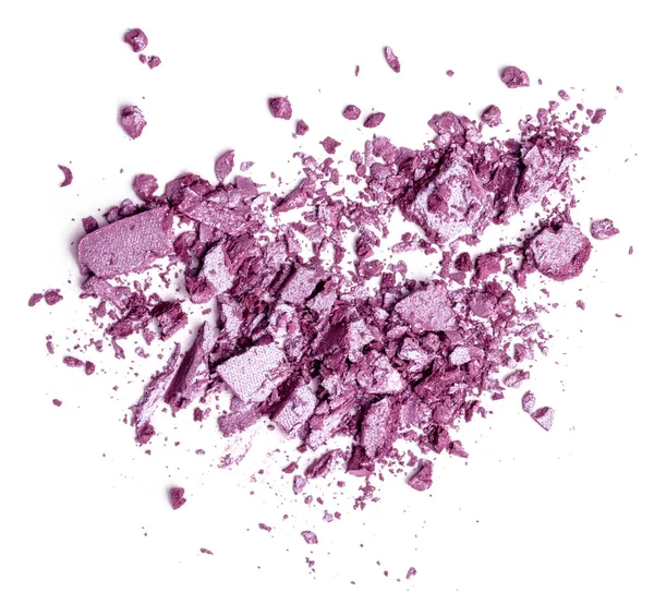 purple color professional makeup eye shadow dust