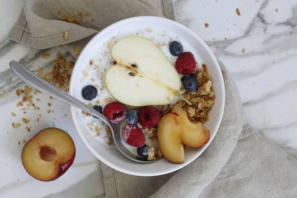 Healthy Tasty Breakfast Fruits — Stock Photo, Image