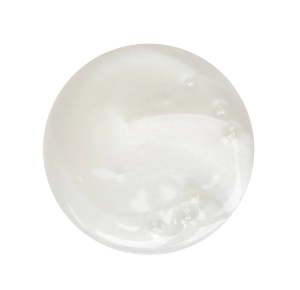 Crema Blanca Sobre Fondo Blanco — Foto de Stock