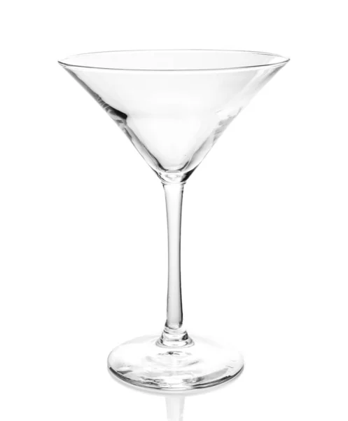 Martini Glass Isolated White Background — Stock Photo, Image