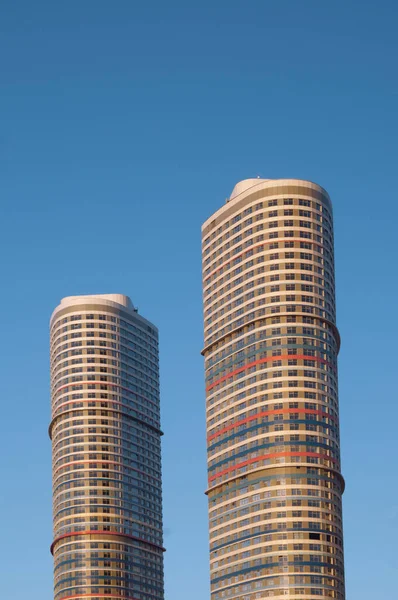 High Rise Apartment Buildings Moscow Rostokino District — Stock Photo, Image