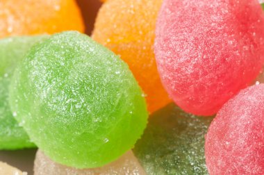 Seramik tabakta reçel, yakın çekim.