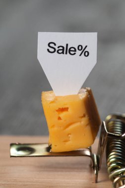 Fare kapanında peynir satışı, risk ve tehlike kavramı
