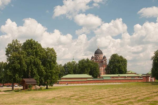 Klasztor Spaso Borodino Polu Bitwy Pod Borodino — Zdjęcie stockowe