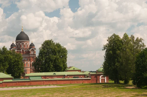 Klasztor Spaso Borodino Polu Bitwy Pod Borodino — Zdjęcie stockowe