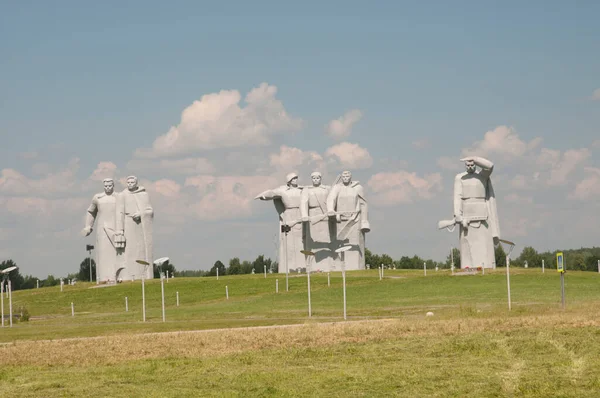 パンフィロフの英雄への記念館 モスクワ地方 ドゥボセコヴォのヴォロコラムスク地区 — ストック写真