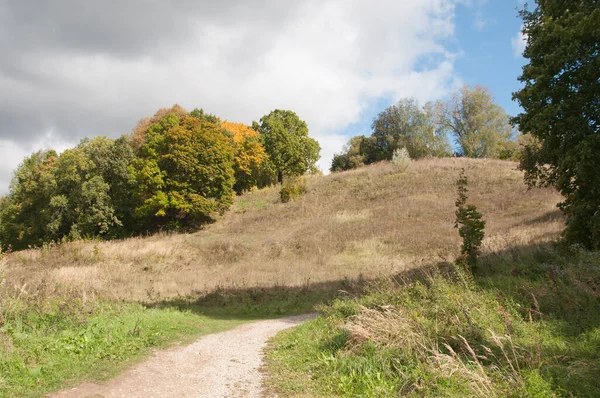 Polenovo Park Landschaft Herbst Sonniger Tag — Stockfoto