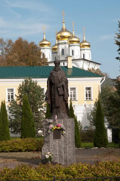 Joseph Volokolamsk Monastery Look Monument — Stock Photo, Image