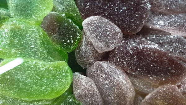 Şekerlenmiş renkli tatlılar zevk çok ilginç