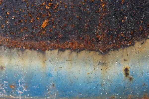 旧铁锈金属表面 — 图库照片