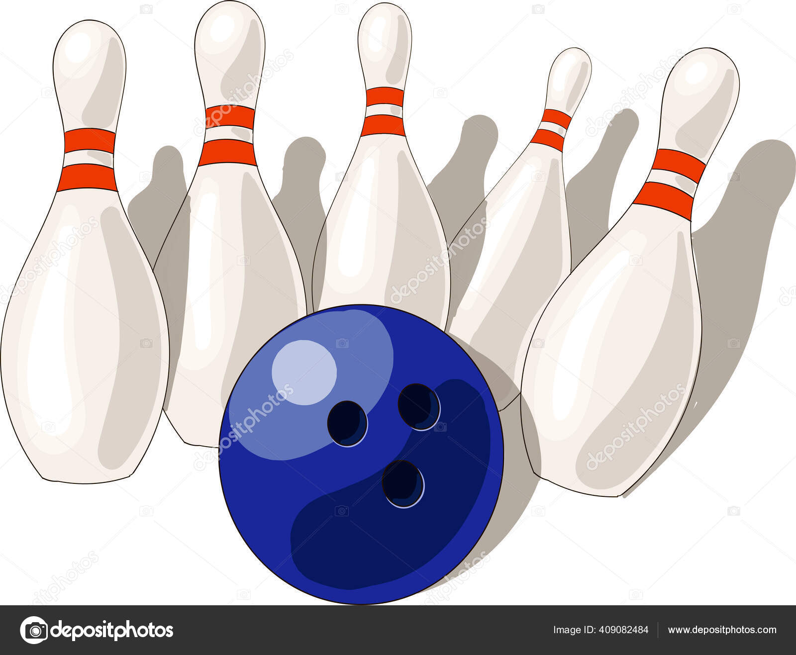 Download Balls, Bowling, Duckpins. Royalty-Free Vector Graphic