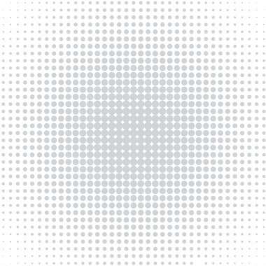 Beyaz üzerinde gri nokta arka plan 