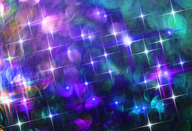 siyah arka plan üzerinde yıldız