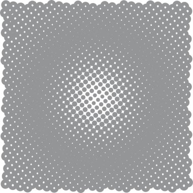 Gri noktalı arka plan