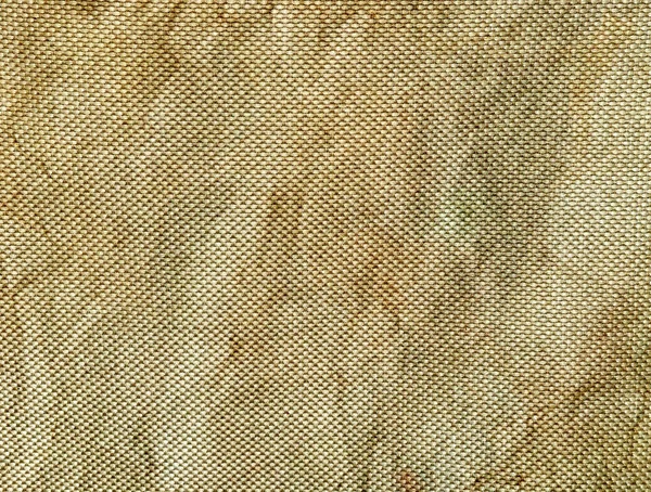 Latar Belakang Tekstur Dari Kanvas Kusut Coklat — Stok Foto