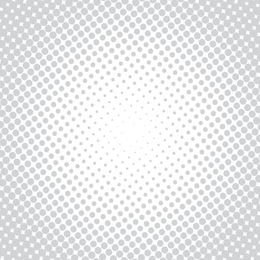 Beyaz üzerinde gri noktalı arka plan 