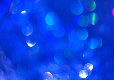 ışıkları ile mavi arka plan