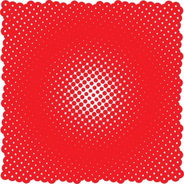 Delikli kırmızı arka plan