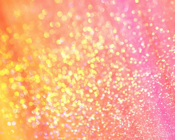 Жовтувато Рожевий Фон Яскравими Краплями Води — стокове фото