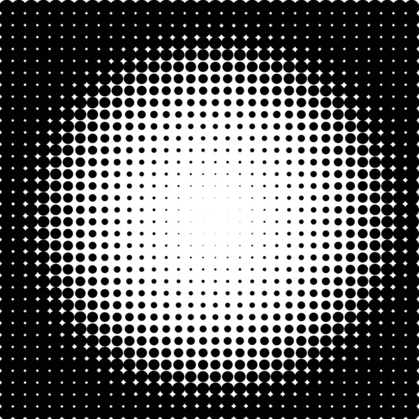 Background Black Dots White — Stock Vector