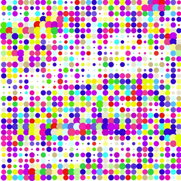 Burbujas Colores Sobre Fondo Blanco — Vector de stock