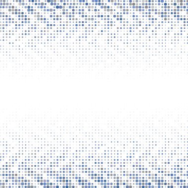 Beyaz arka plan üzerinde renkli nokta