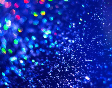 ışıkları ile mavi arka plan