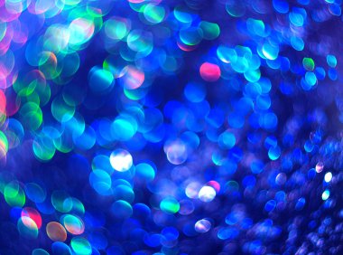 ışıkları ile mavi arka plan