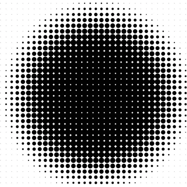 Background Black Dots White — Stock Vector