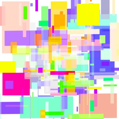  Renkli geometrik şekillerin arka planı   