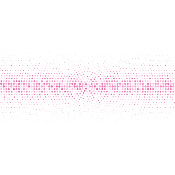 Witte Achtergrond Met Roze Stippen — Stockvector