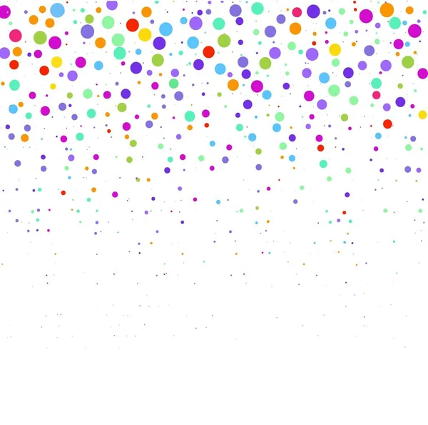 Colored Bubbles White Background — Stock Vector