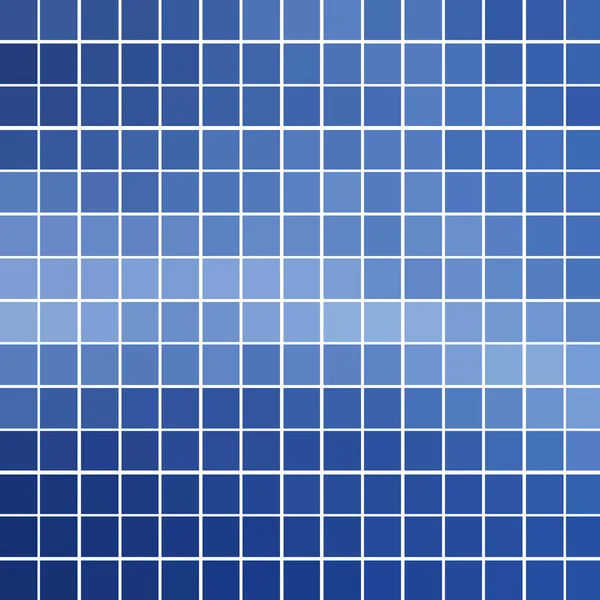 Mosaico Con Cuadrados Azules Sobre Fondo Blanco — Archivo Imágenes Vectoriales